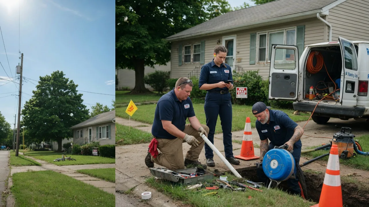 Sewer Line Repair in Dunfermline, IL near me